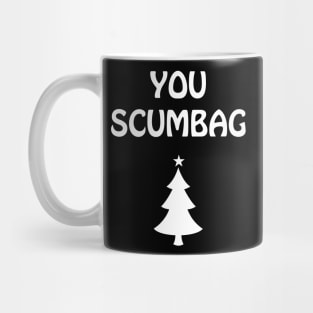 You Maggot Scumbag Couple Matching Christmas Mug